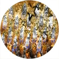 7'' Slipmat - Abstract Stars 