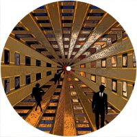 7'' Slipmat - Abstract Tunnel 