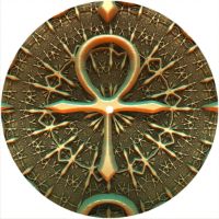 7'' Slipmat - Ankh Embossed 
