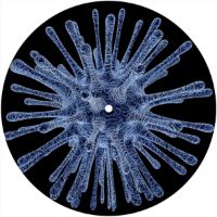 7'' Slipmat - Bacteria Cell Virus 