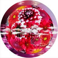 7'' Slipmat - Ball Dahlia 