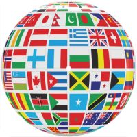 7'' Slipmat - Ball Flags 1 