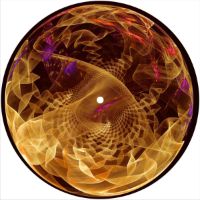 7'' Slipmat - Ball Fractal 4 