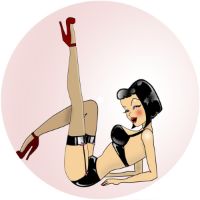 7'' Slipmat - Bikini Girl 2 