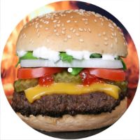 7'' Slipmat - Burger 1 