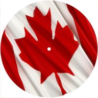 7'' Slipmat - Canadian Patriot Flag 3 