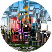 7'' Slipmat - City 6 
