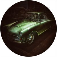 7'' Slipmat - Classic Green Car 