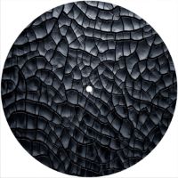 7'' Slipmat - Cracked Black 