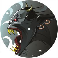 7'' Slipmat - Demon 1 