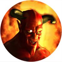 7'' Slipmat - Demon Glare 