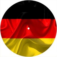 7'' Slipmat - Flag Germany 2 