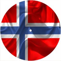 7'' Slipmat - Flag Norway 