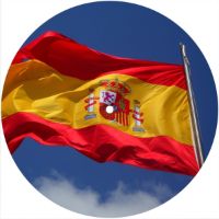 7'' Slipmat - Flag Spain 1 