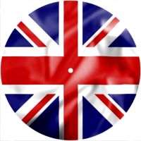 7'' Slipmat - Flag UK Patriot 