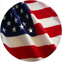 7'' Slipmat - Flag US Patriot 
