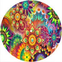 7'' Slipmat - Flower Power 7 