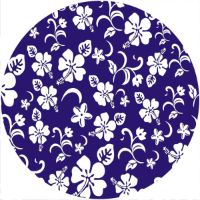 7'' Slipmat - Hawaiian Print BL 