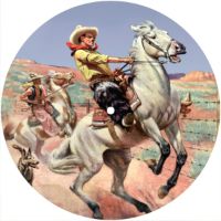 7'' Slipmat - Horseback 1 