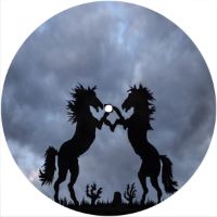 7'' Slipmat - Iron Horses 