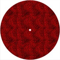 7'' Slipmat - Leopard Print Red 