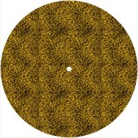 7'' Slipmat - Leopard Print Yellow 