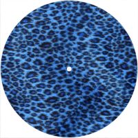 7'' Slipmat - Leopard print Blue 