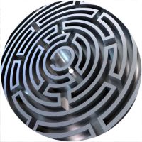 7'' Slipmat - Machined Maze 