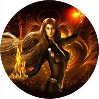 7'' Slipmat - Magical Flames 