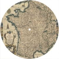 7'' Slipmat - Map - France 1768 