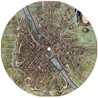 7'' Slipmat - Map Paris 1 