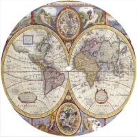 7'' Slipmat - Map World 1 