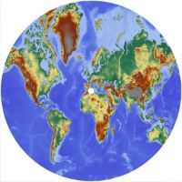 7'' Slipmat - Map World 2 