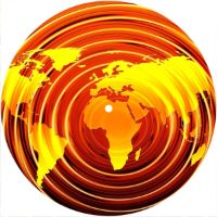 7'' Slipmat - Map World Waves 