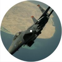 7'' Slipmat - Military Fighter 5 