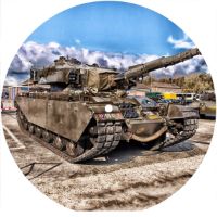 7'' Slipmat - Military Tank 1 