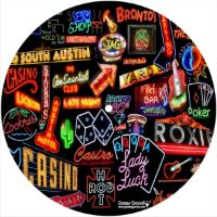 7'' Slipmat - Neon Collage 