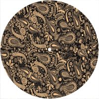 7'' Slipmat - Paisley BK-CR 