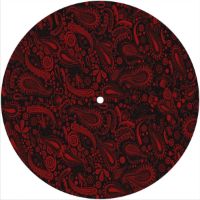 7'' Slipmat - Paisley BK-RD 