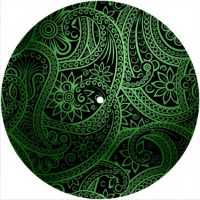 7'' Slipmat - Paisley Green 