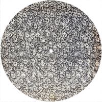 7'' Slipmat - Parchment Flower Pattern AW 