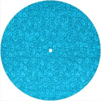 7'' Slipmat - Parchment Flower Pattern BL 