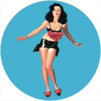 7'' Slipmat - Pin Up Girl Kiss 