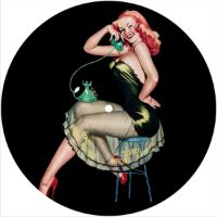 7'' Slipmat - Pin-up Wrong Number 