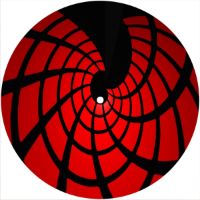 7'' Slipmat - Red Black Effect 