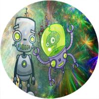 7'' Slipmat - Robot 1 