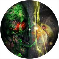 7'' Slipmat - Skull Abstract 