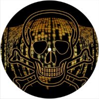 7'' Slipmat - Skull Virus 