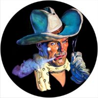 7'' Slipmat - Smokin Cowboy 