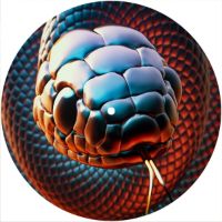 7'' Slipmat - Snake 1 